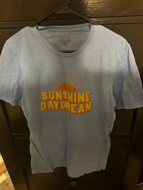 Men’s Light Blue 'Sunshine Daydream' Graphic Tee